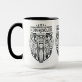 Individuelle Name "American Motocycle" Tasse (Links)