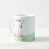 Individuelle Name American Staffordshire Terrier P Kaffeetasse (Vorderseite Links)