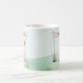 Individuelle Name American Staffordshire Terrier P Kaffeetasse (Mittel)