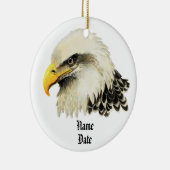 Individuelle Name, amerikanischer Adler erinnere d Keramikornament (Rechts)