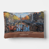 Individuelle Name Amsterdam Zubehörtasche (Rückseite)