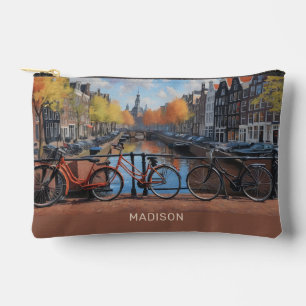 Individuelle Name Amsterdam Zubehörtasche