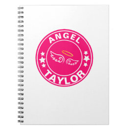 Individuelle Name Angel Prinzessin Pink Girl Noteb Notizblock