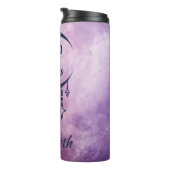 Individuelle Name Aries Zodiac Sign Thermosbecher (Nach rechts gedreht)