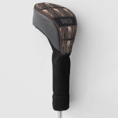 Individuelle Name Art Deco Golf Headcover (angewinkelt)