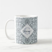 Individuelle Name Art Deco Parco Civico-Ciani Kaffeetasse (Links)