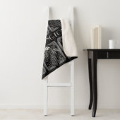 Individuelle Name Art Deco Sherpadecke (Beispiel)