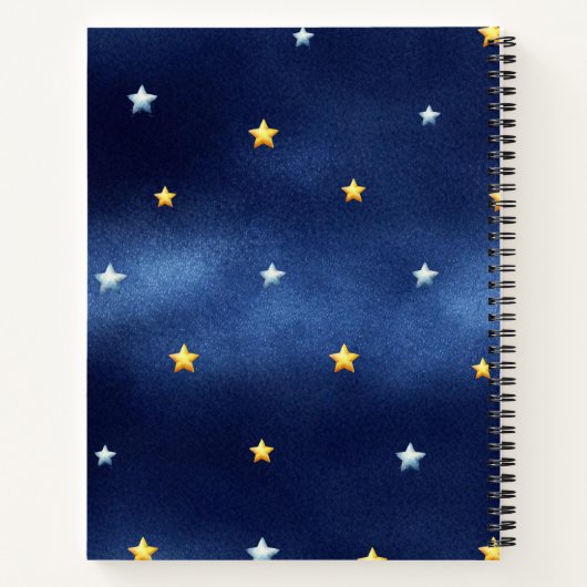 Individuelle Name Astronaut Space Flugzeug zurück Notizblock (Rückseite)