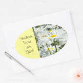 Individuelle Name Aufkleber Peace Liebe Faith Dais (Umschlag)