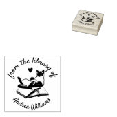 Individuelle Name aus der Bibliothek der Moderne | Gummistempel (Stempel)