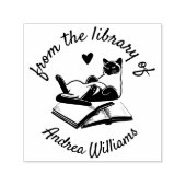 Individuelle Name aus der Bibliothek der Moderne | Permastempel (Design)