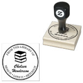 Individuelle Name aus der Bibliothek Gummistempel (Stempel)