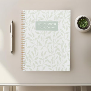 Individuelle Name aus weichem Grau und weichem Fol Planer