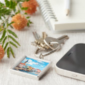 Individuelle Name Aveiro Portugal Schlüsselanhänger (Seite)