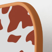 Individuelle Name Ayrshire Kuh Tierbild Pickleball Schläger (Linke Seite)