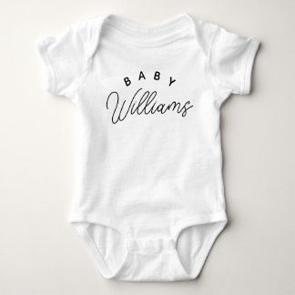 Individuelle Name Baby Bodysuit, Babygeschenk Baby Strampler