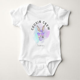 Individuelle Name Baby Boy Cousin Crew Osterfamili Strampler