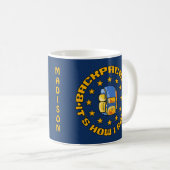 Individuelle Name-BACKPACKING-Tasse Kaffeetasse (VorderseiteRechts)