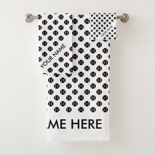 Individuelle Name Badhandtuch Set (Insitu)