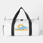 Individuelle Name Bahamas Duffle Bag (Rückseite)