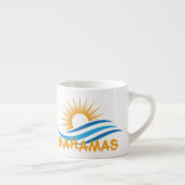 Individuelle Name Bahamas Espressotasse (Rechts)