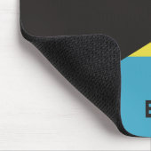 Individuelle Name Bahamas Flag Mousepad (Ecke)