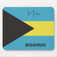 Individuelle Name Bahamas Flag