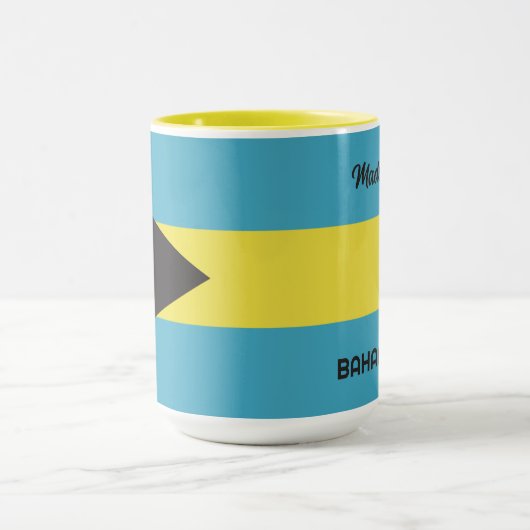 Individuelle Name Bahamas Flag Tasse (Zentrum)