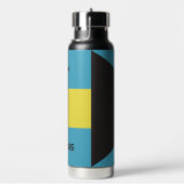 Individuelle Name Bahamas Flag Trinkflasche (rechts)