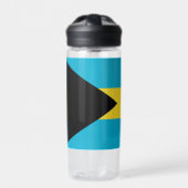 Individuelle Name Bahamas Flag Trinkflasche (Vorderseite)