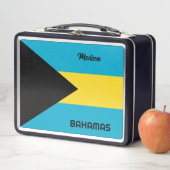 Individuelle Name Bahamas Metall Brotdose (Beispiel)