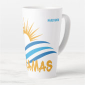 Individuelle Name Bahamas Milchtasse (Rechte Ecke)