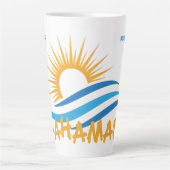 Individuelle Name Bahamas Milchtasse (Vorderseite)