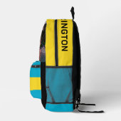 Individuelle Name Bahamas Sunset Bedruckter Rucksack (Rechts)