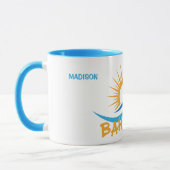 Individuelle Name Bahamas Tasse (Links)