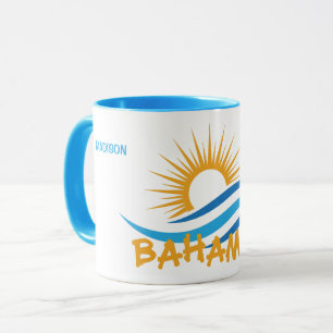 Individuelle Name Bahamas Tasse
