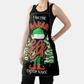 Individuelle Name Baker elf personalisiert Schürze (InSitu)