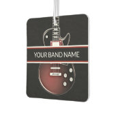 Individuelle Name Band Merch Guitar Rock und Roll Autolufterfrischer (Links)