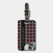 Individuelle Name Band Merch Rock & Roll Metal Sku Gepäckanhänger (Vorderseite vertikal)