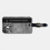 Individuelle Name Band Merch Rock & Roll Metal Sku Gepäckanhänger (Rückseite horizontal)