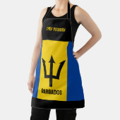Individuelle Name Barbados Flag Schürze (InSitu)