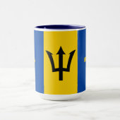 Individuelle Name Barbados Flag Tasse (Zentrum)
