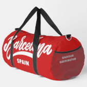 Individuelle Name Barcelona Spanien Duffle Bag (Rechte Ecke)