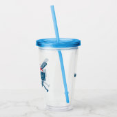 Individuelle Name Baseball Acryltrinkbecher (Links)