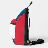 Individuelle Name Baseball Crossbody Bag (Rechts)