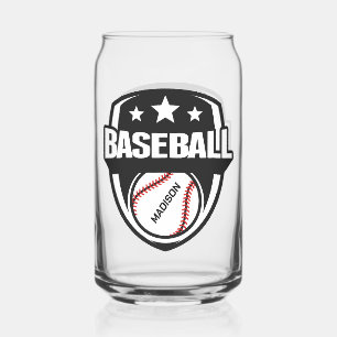 Individuelle Name Baseball Dosenglas