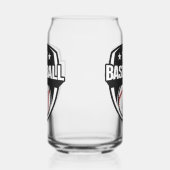 Individuelle Name Baseball Dosenglas (Rechts)