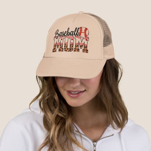 Individuelle Name Baseball Mama | Muttertag Truckerkappe (Beispiel)