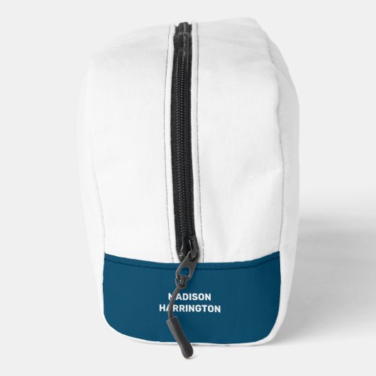 Individuelle Name Baseball Waschbeutel (Rechts)