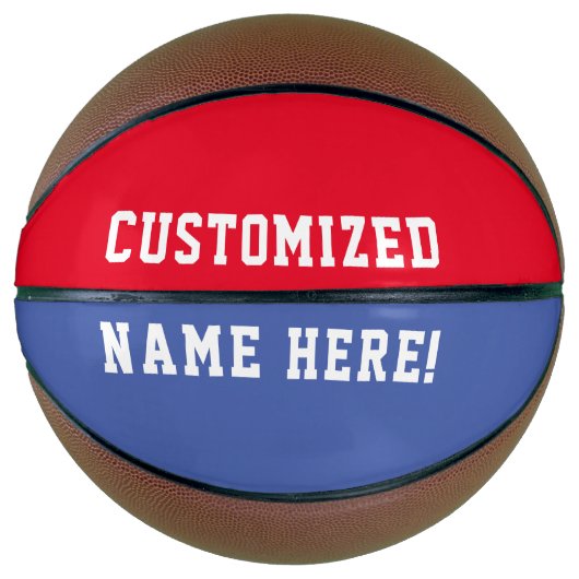Individuelle Name Basketball (Vorderseite)